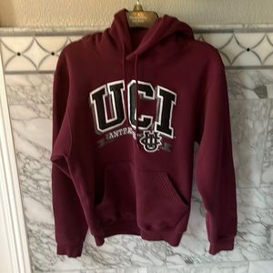 UCI maroon hoodie